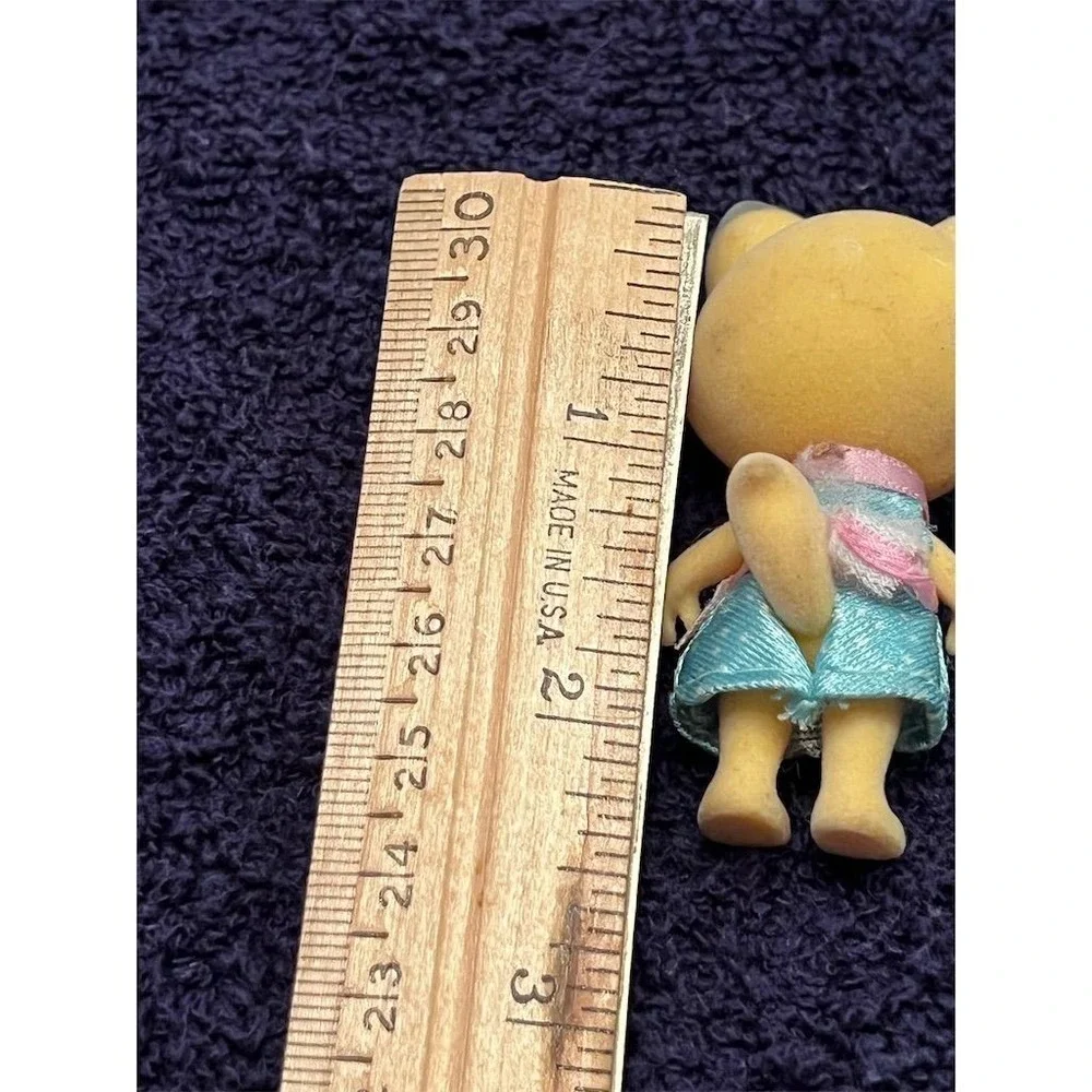 Vintage Sylvanian Families‎ Whiskers Spotted Cat Girl Figure honey bee acres